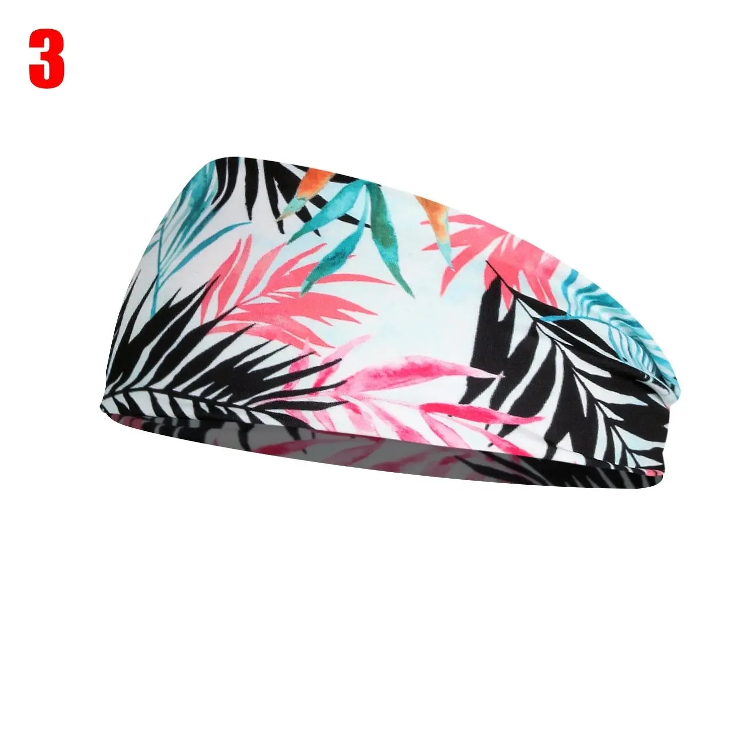 1PC Flag Pattern Stretchable Sports Headband Men Women Fitness Sweat Bands Anti-Slip Yoga Hair Bands Oudoor Headband Scarf