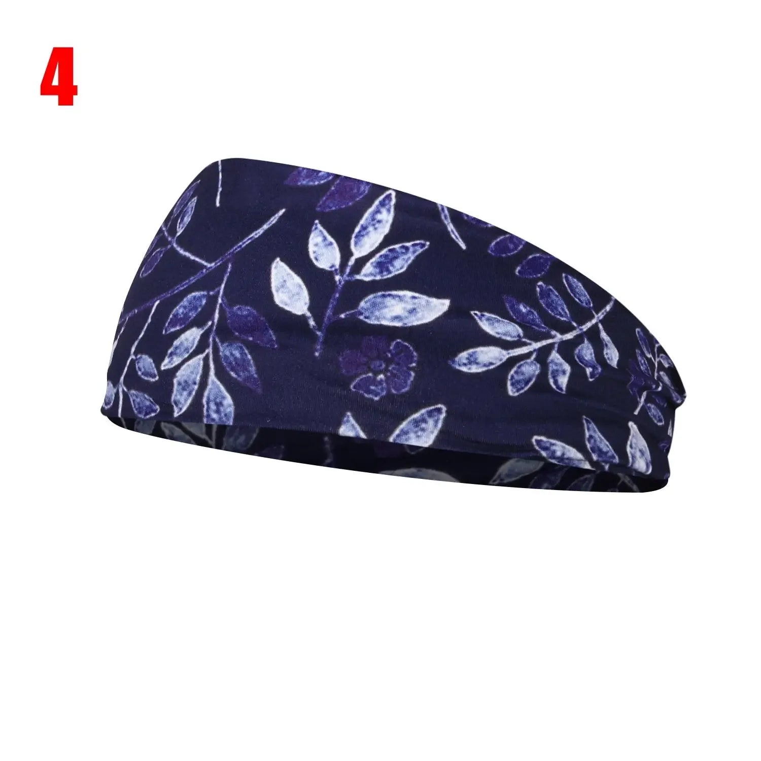 1PC Flag Pattern Stretchable Sports Headband Men Women Fitness Sweat Bands Anti-Slip Yoga Hair Bands Oudoor Headband Scarf