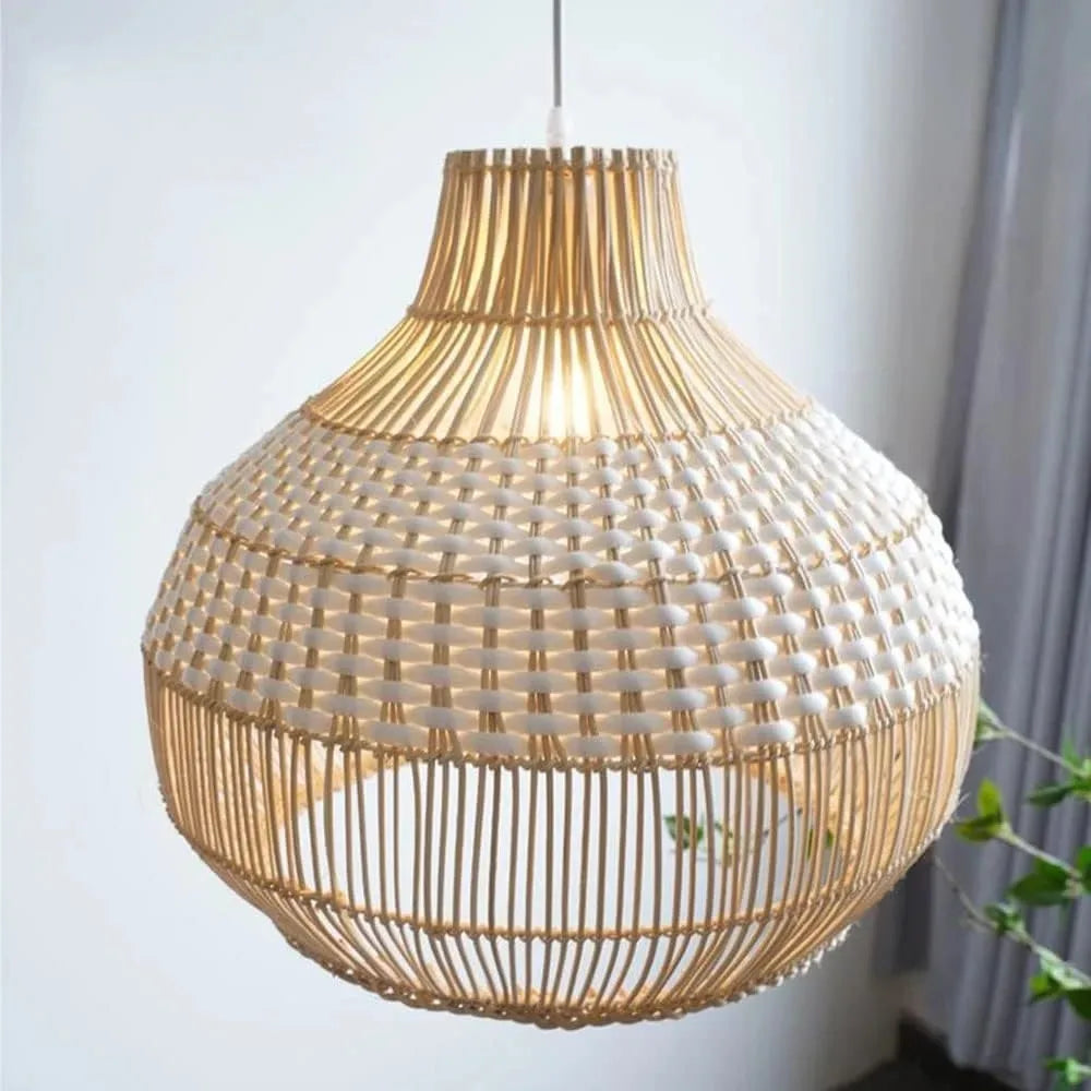 Rattan Chandelier Ceiling