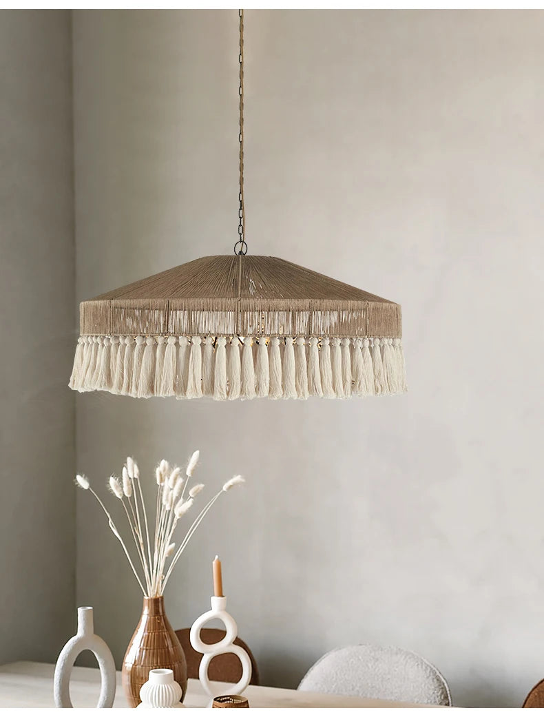 Pendant Lights Nordic Rattan