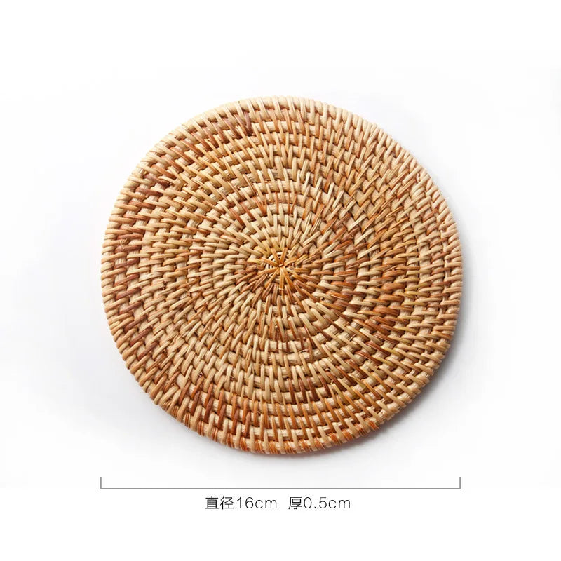 Rattan Coaster Table