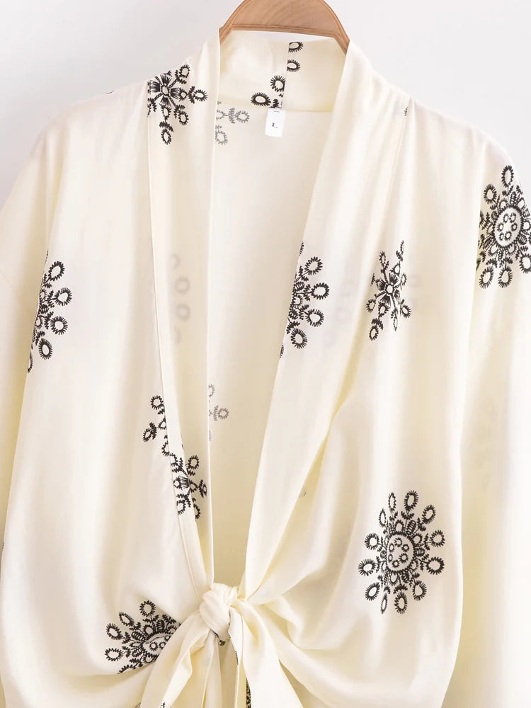 Voia Shop Boho Kimono Short Robe