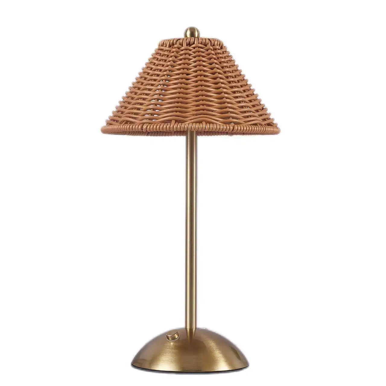 LED Rattan Rechargeable Lamp