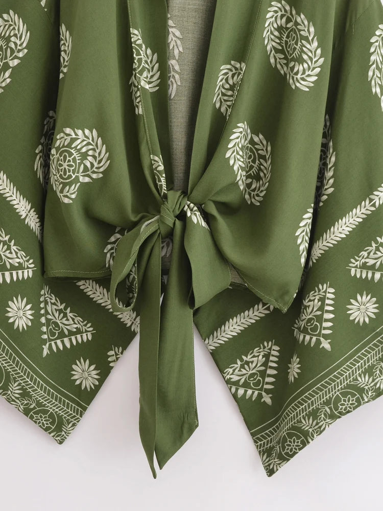 Voia Shop Boho Kimono Short Robe