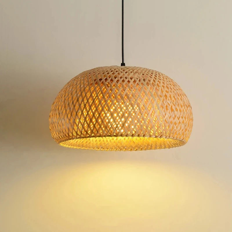 Bamboo Pendant Lamp Chandelier