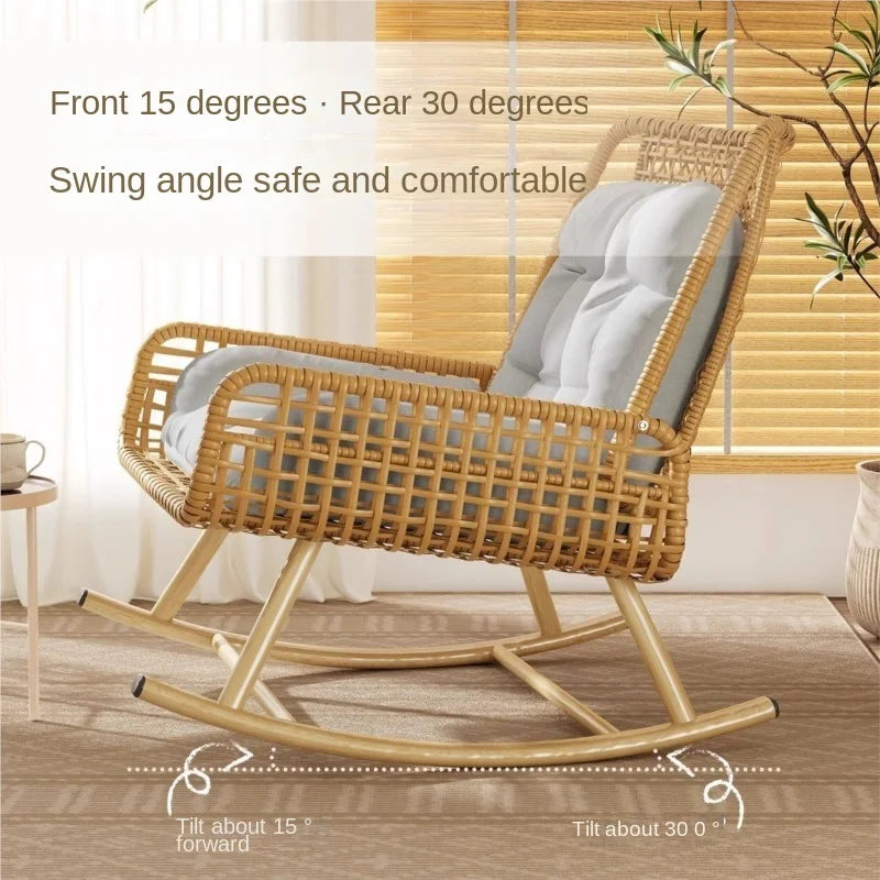 Leisure Rattan Lazy Lounge Sofa