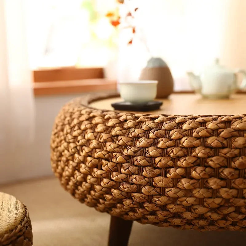 Hand Woven Rattan Coffee Table