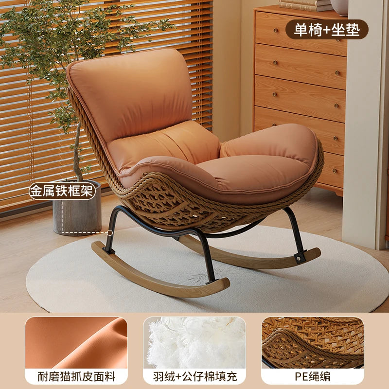 Modern Rocking Lounge Chair