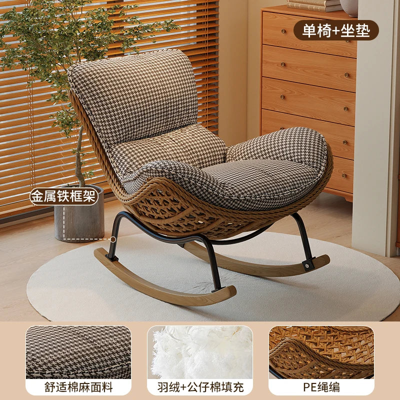 Modern Rocking Lounge Chair