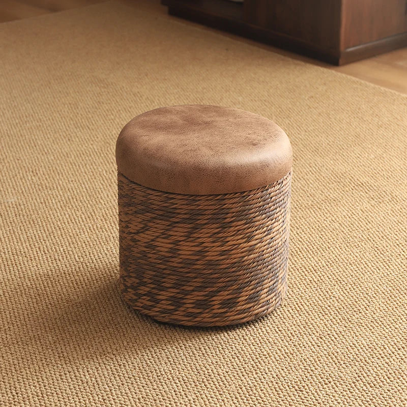 Rattan Low Stool  Stools