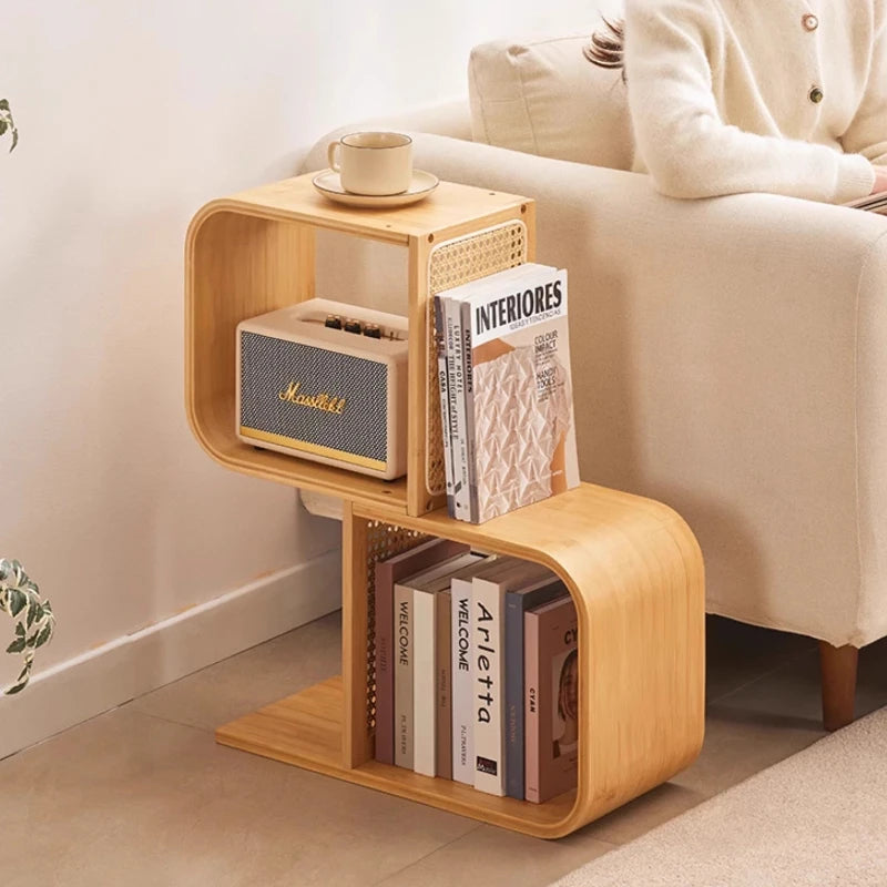 ‌  Bookshelf, Multi Tier Storage Cabinet