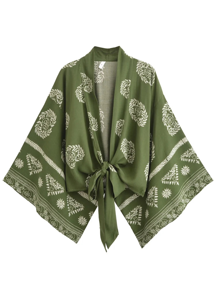 Voia Shop Boho Kimono Short Robe