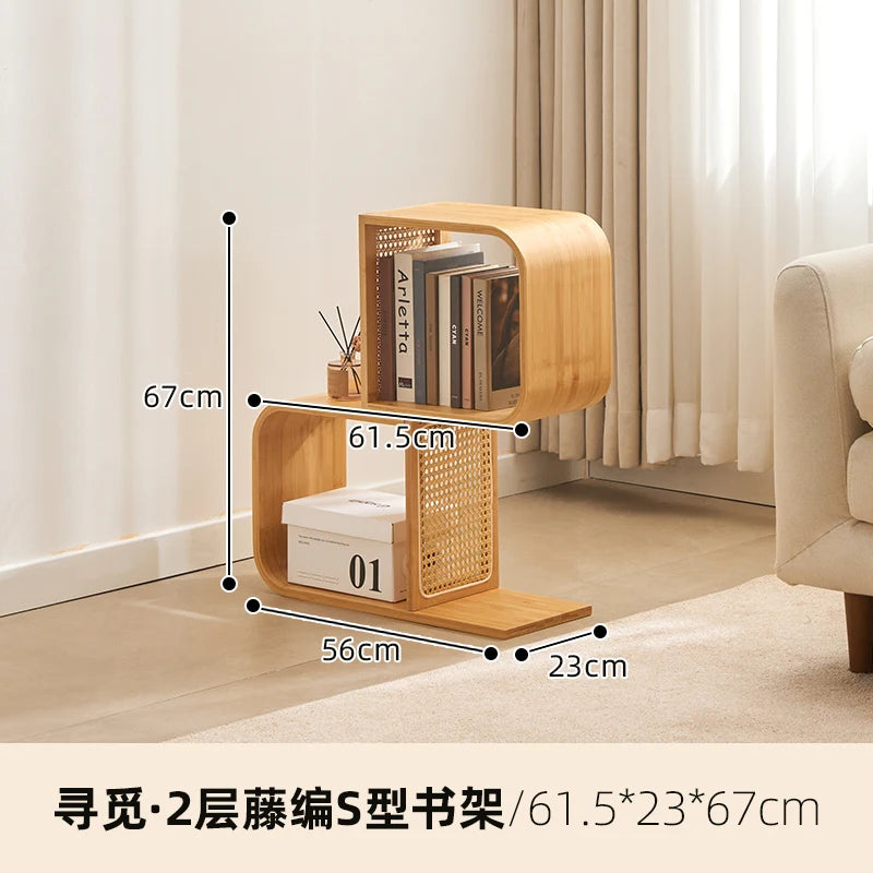 ‌  Bookshelf, Multi Tier Storage Cabinet