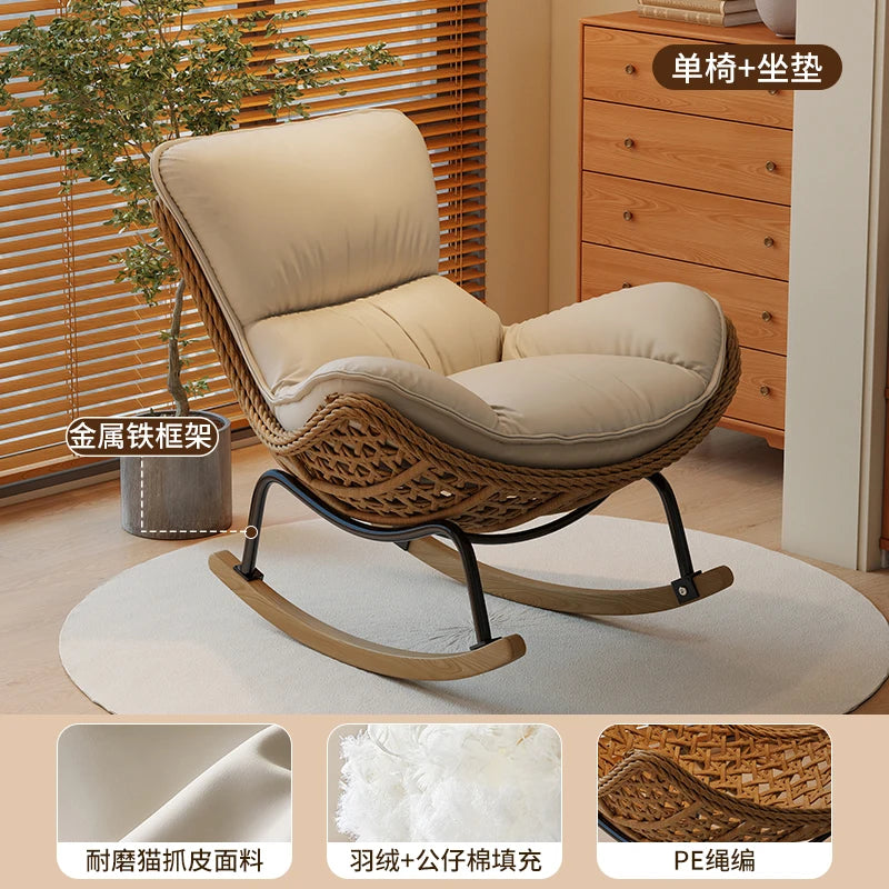 Modern Rocking Lounge Chair