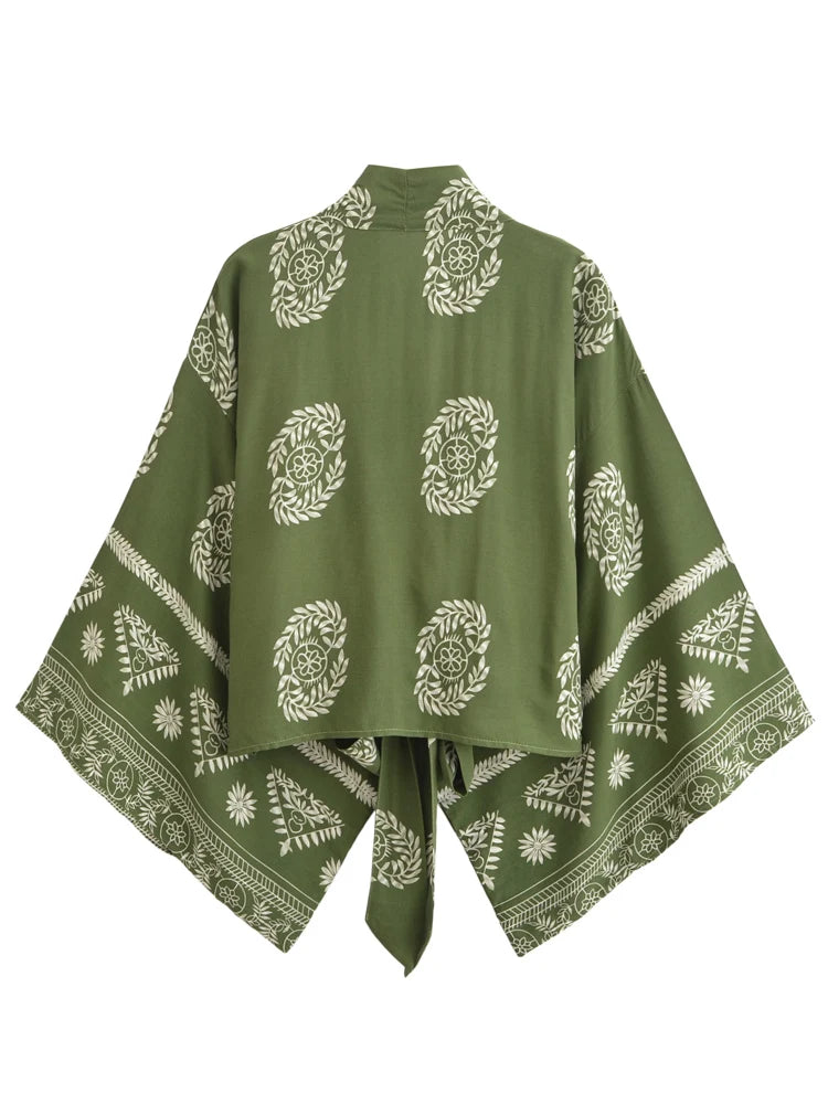 Voia Shop Boho Kimono Short Robe