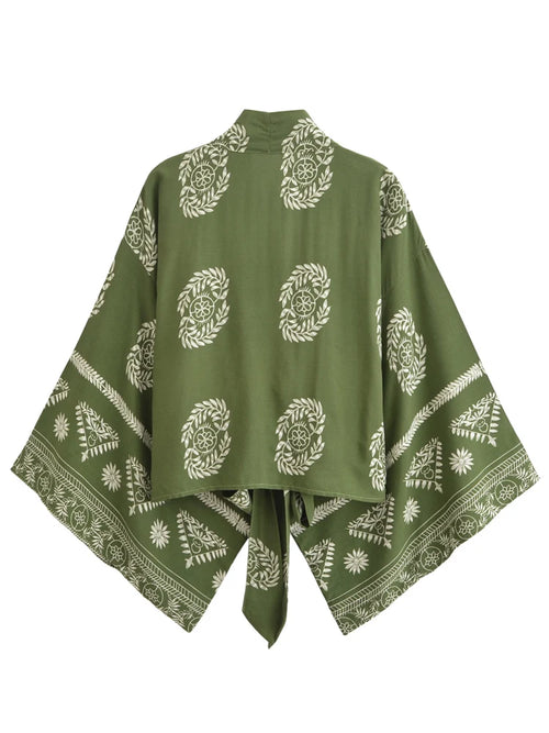 Voia Shop Boho Kimono Short Robe