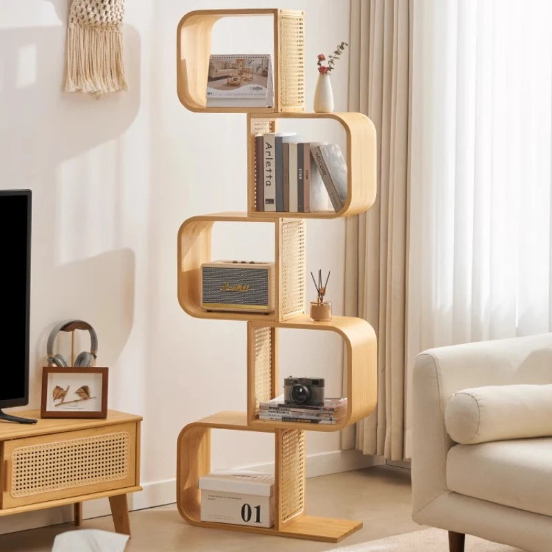 ‌  Bookshelf, Multi Tier Storage Cabinet
