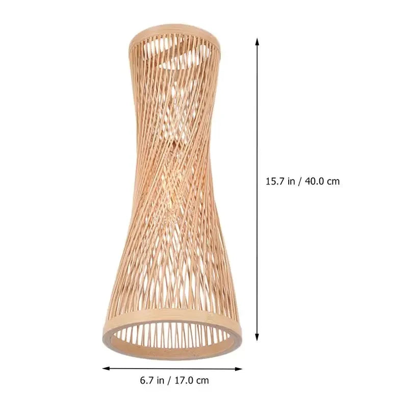 Japanese Bamboo Chandelier
