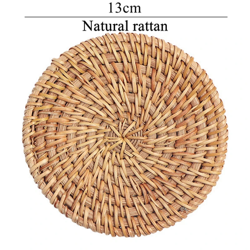 Rattan Coaster Table