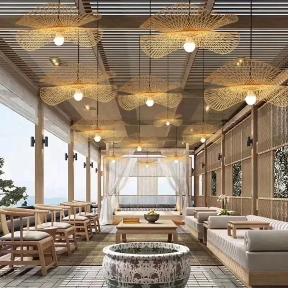 Rattan  Lighting Fixture