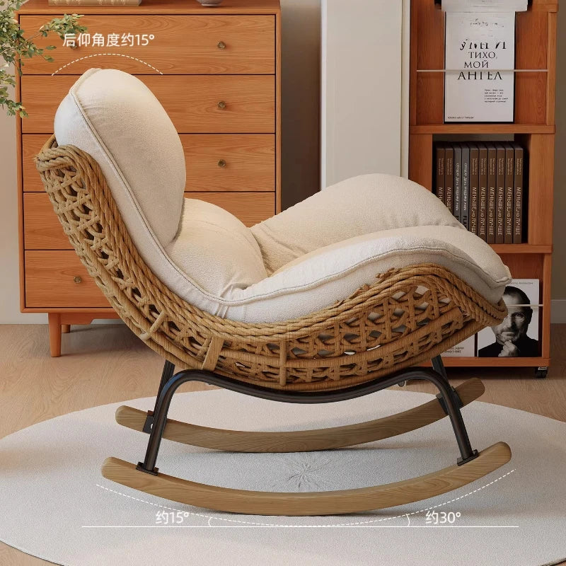 Modern Rocking Lounge Chair