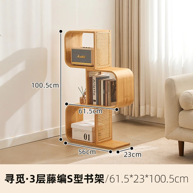 ‌  Bookshelf, Multi Tier Storage Cabinet