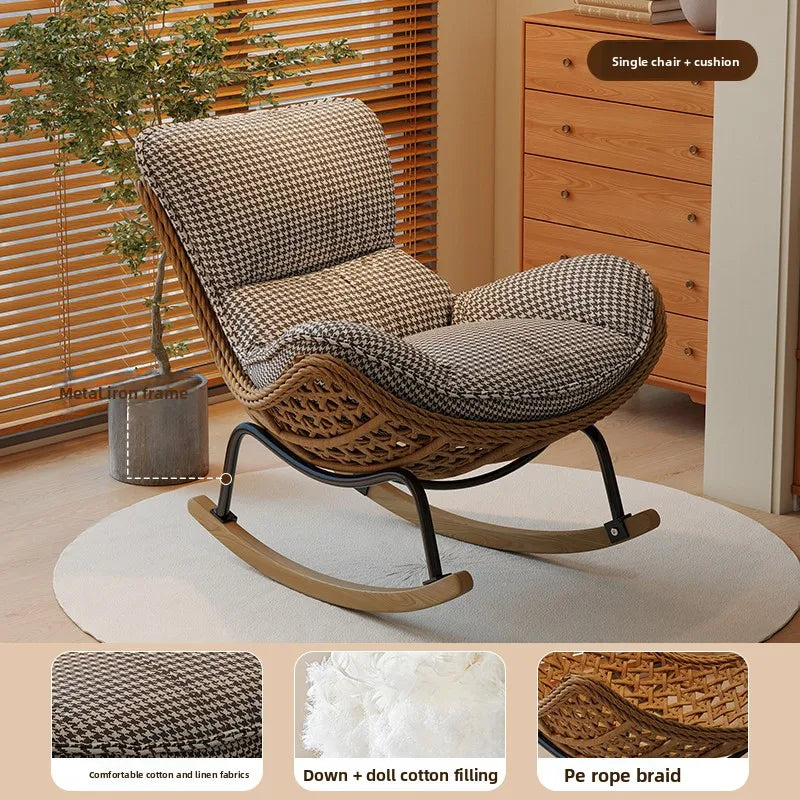 Modern Rocking Lounge Chair